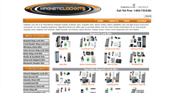 Desktop Screenshot of magneticlockkits.com